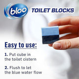 Bloo Toilet Toilet Cistern Block Original Blue Water   2 per pack - McGrocer