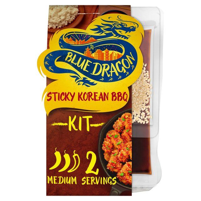 Blue Dragon Sticky Korean BBQ Sauce Meal Kit   160g - McGrocer