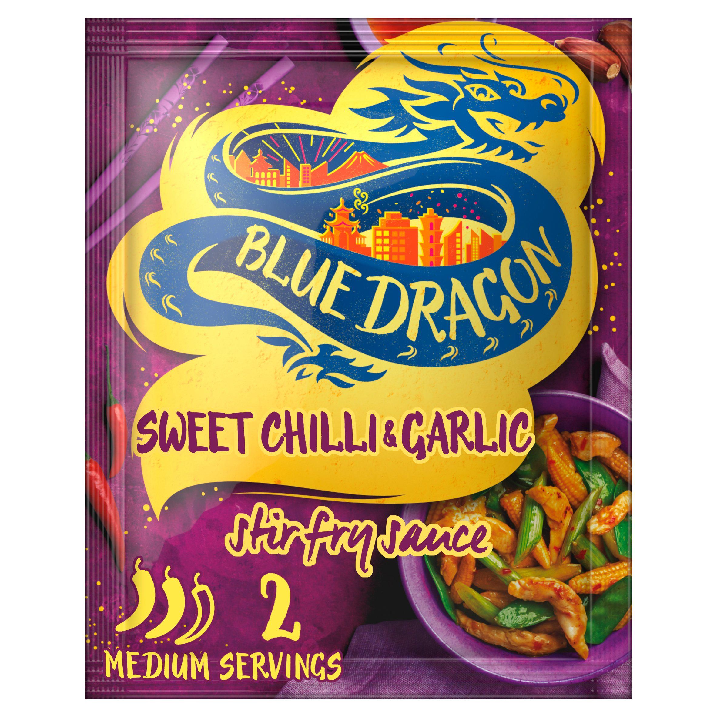 Blue Dragon Sweet Chilli & Garlic Stir Fry Sauce 120g - McGrocer
