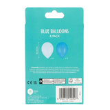 Blue Party Balloons   8 per pack - McGrocer