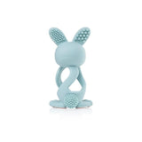 Bobbie Bunny Baby Teether Toy Eucalyptus Green - McGrocer