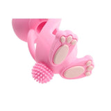 Bobbie Bunny Baby Teether Toy Rose Pink - McGrocer