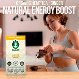 Body & Mind Botanicals Organic Hemp Tea - Ginger    10 per pack - McGrocer