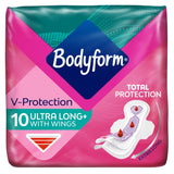 Bodyform Cour V Ultra Long Sanitary Towels Wings x10 - McGrocer