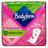 Bodyform Cour V Ultra Long Sanitary Towels x12 - McGrocer