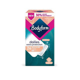 Bodyform Dailies All Fluid Normal Panty Liners 26 pack - McGrocer