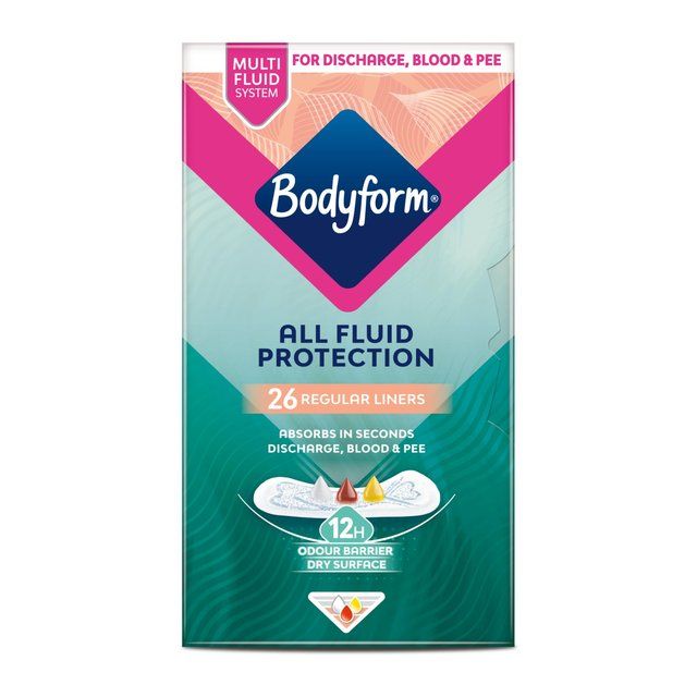 Bodyform Dailies Extra Protection Normal Panty Liners   26 per pack - McGrocer