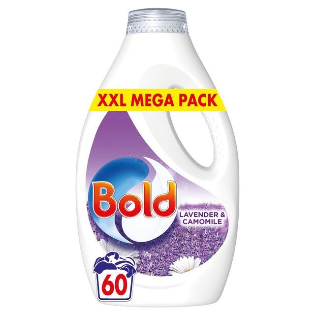 Bold 2in1 Washing Liquid Lavender & Camomile 60 Washes   1.995L - McGrocer