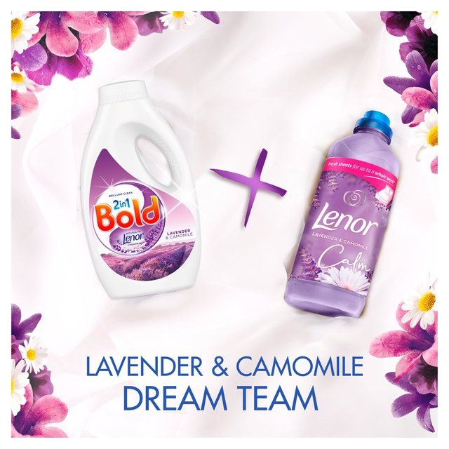 Bold 2in1 Washing Liquid Lavender & Camomile 60 Washes   1.995L - McGrocer