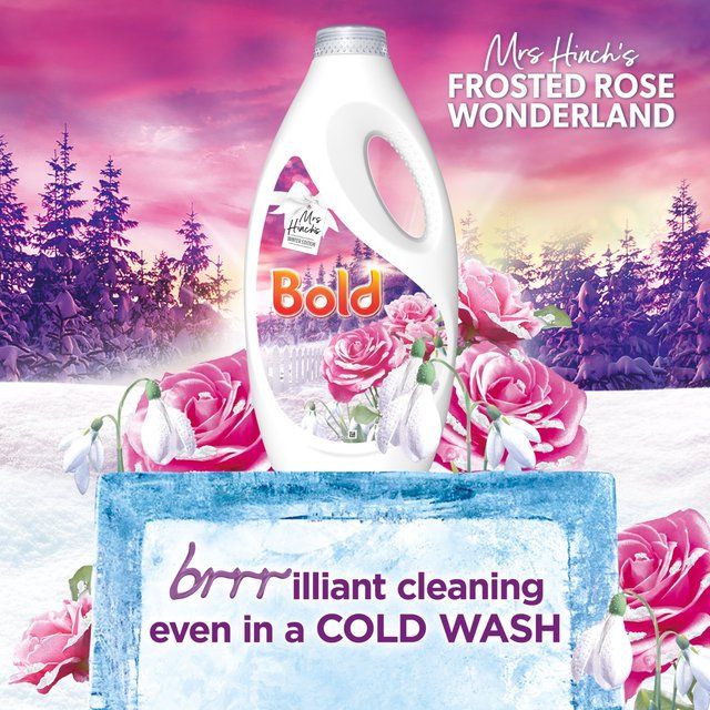 Bold 2in1 Washing Liquid Rose Wonderland 55 Washes   1925ml - McGrocer