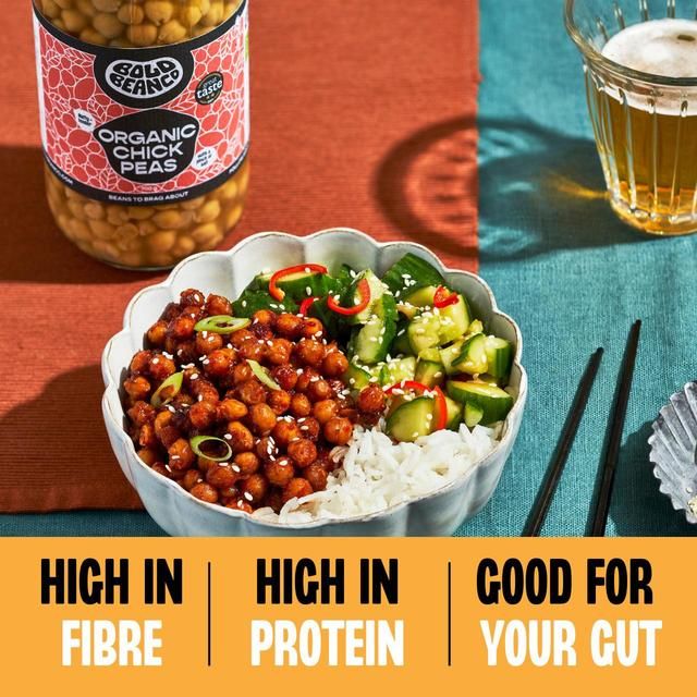 Bold Bean Co Organic Chickpeas   570g - McGrocer