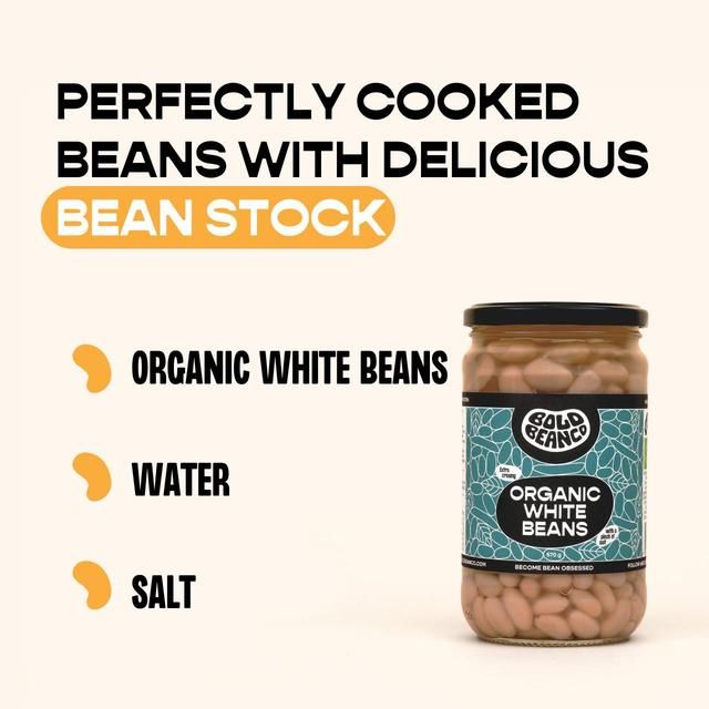 Bold Bean Co Organic White Bean   570g - McGrocer