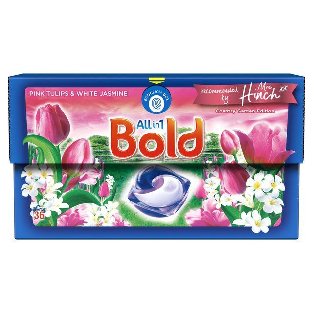 Bold Spring Garden Pods Washing Capsules Mrs Hinch 36 Washes   36 per pack - McGrocer