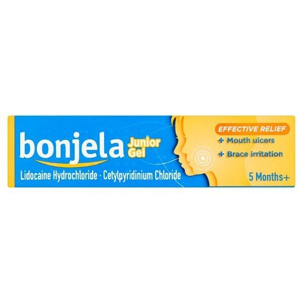Bonjela Junior Mouth Ulcer Pain ReliefSugar Free  Gel 15g - McGrocer