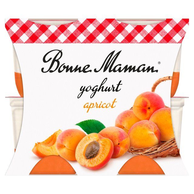 Bonne Maman Apricot Yoghurt   4 x 125g - McGrocer