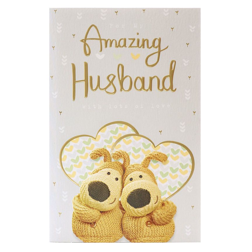 Boofle Husband Anniversary Card - McGrocer
