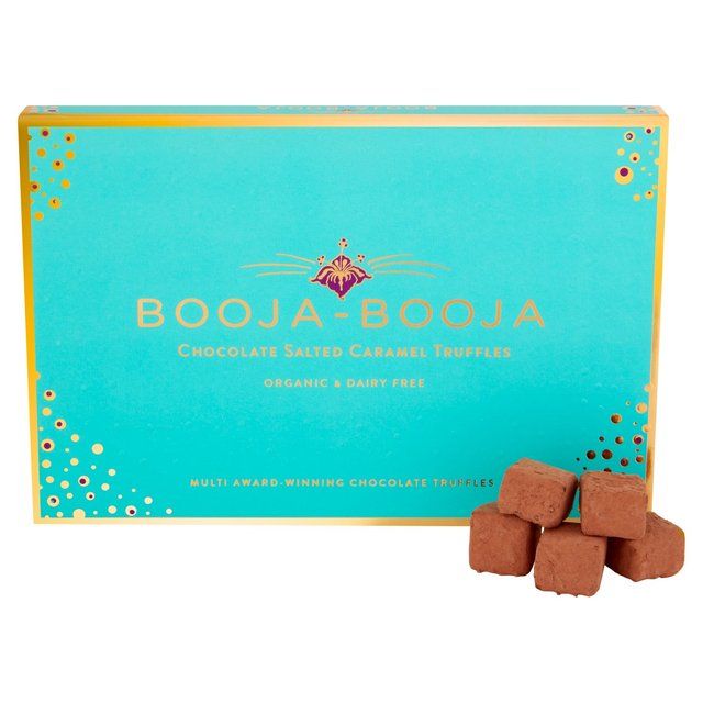 Booja-Booja Dairy Free Chocolate Salted Caramel Truffles   184g - McGrocer