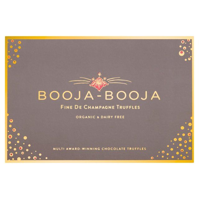 Booja-Booja Dairy Free Fine de Champagne Chocolate Truffles   184g - McGrocer