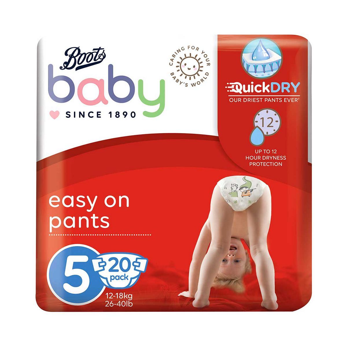 Boots Baby Easy On Pants Junior Size 5 20s - McGrocer