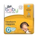 Boots Baby Nappies Premature size 0 24s - McGrocer