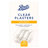 Boots Discreet Clear Plasters - 40 Pack - McGrocer