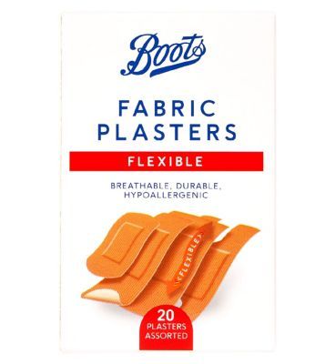Boots Flexible Fabric Plasters - 20 Pack - McGrocer