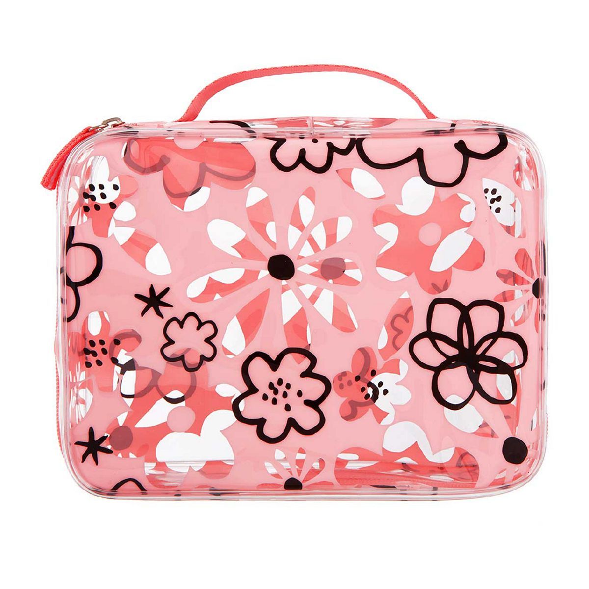 Boots Floral Square Clear Bag - McGrocer
