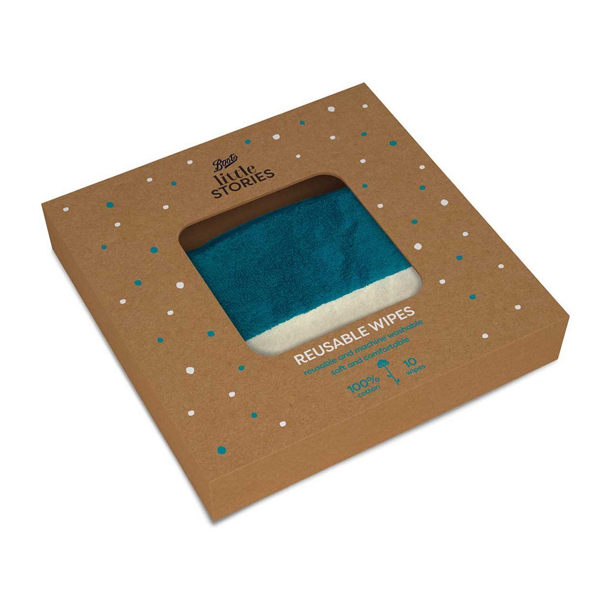 Boots Little Stories Reusable Wipes 10s - McGrocer