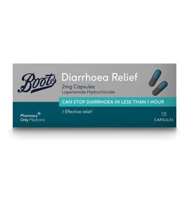Boots Pharmaceuticals Diarrhoea Relief 2mg Capsules - 18 Capsules - McGrocer