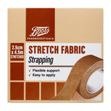 Boots Pharmaceuticals Stretch Fabric Strapping (2.5cm x 4.5m) - McGrocer