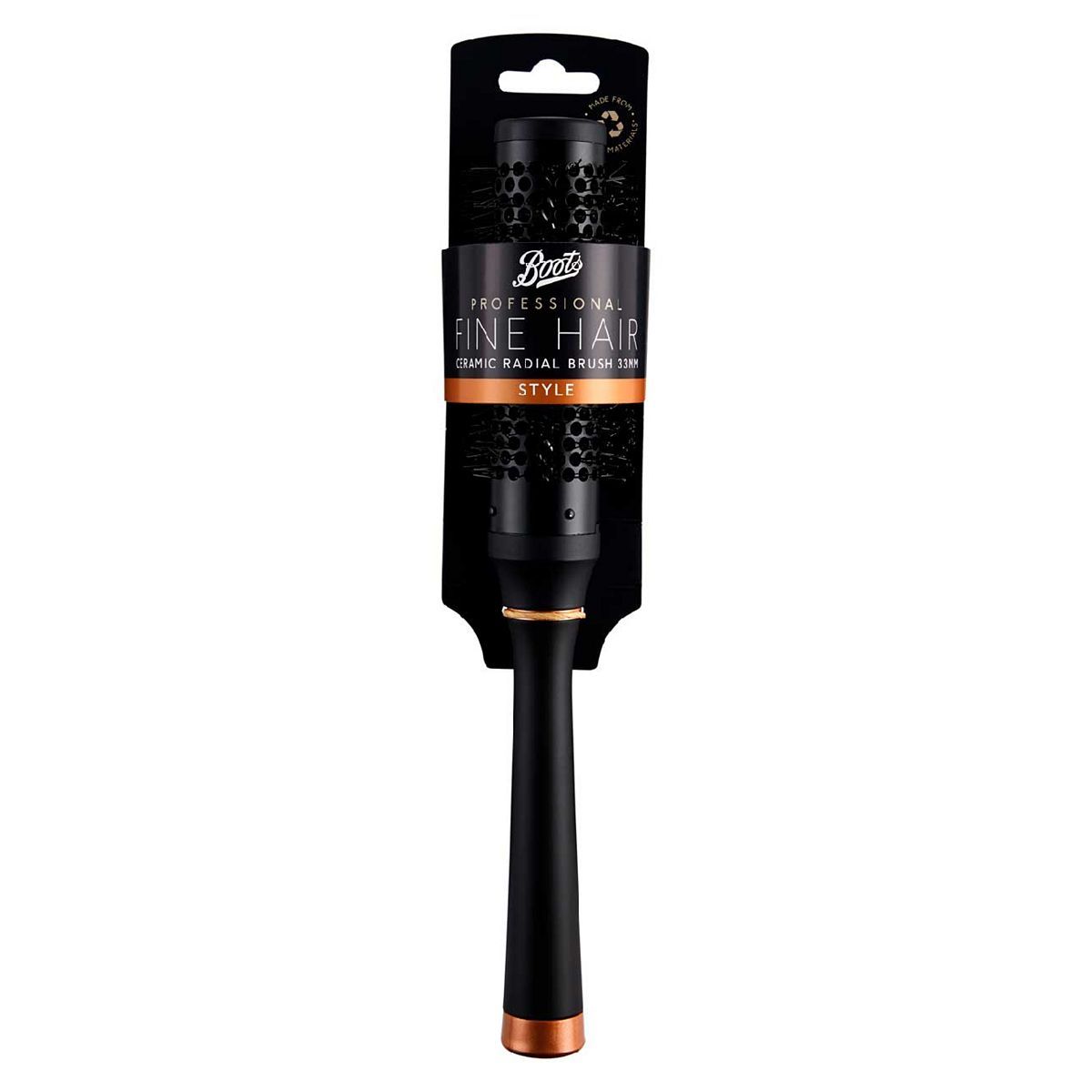 Boots Professional Fine Hair Ceramic 33mm Radial Brush - Style - McGrocer