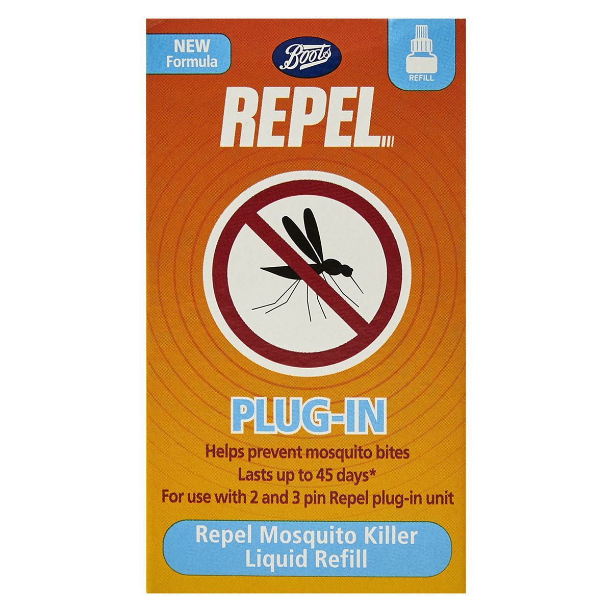 Boots Repel Mosquito Killer Liquid Plug-In Refill 35ml - McGrocer