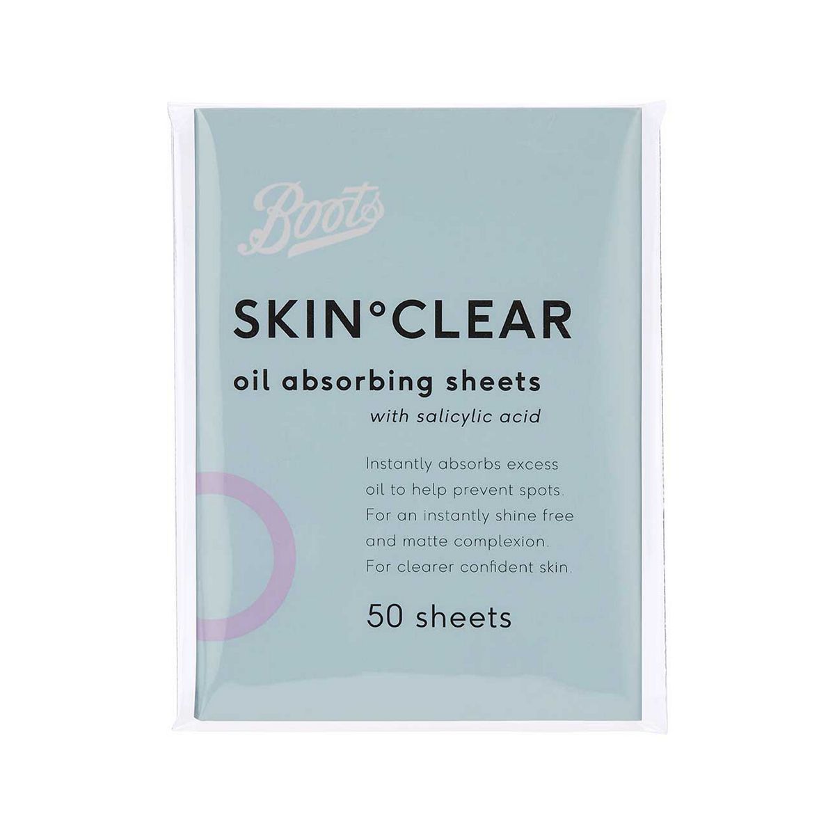Boots Skin Clear Oil Absorbing Sheets 50pk - McGrocer