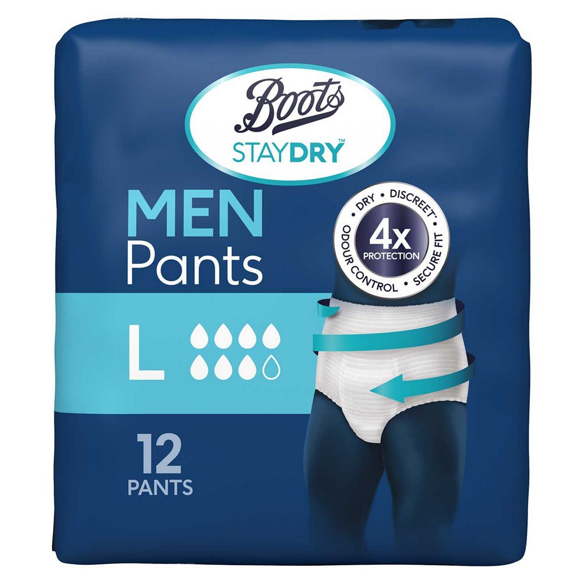 Boots Staydry Men Pants (Sizes M-XL) - McGrocer