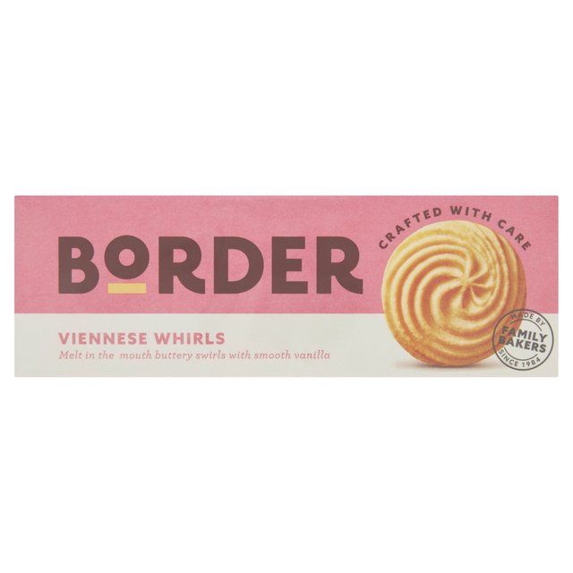 Border Biscuits Light and Buttery Viennese Whirls   150g - McGrocer