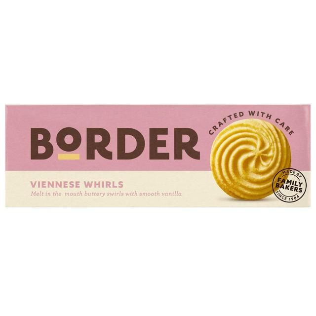 Border Biscuits Light and Buttery Viennese Whirls   150g - McGrocer