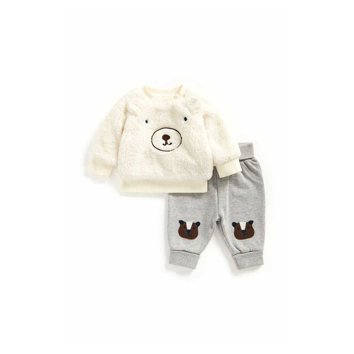 Borg Bear Top and Jogger Set - McGrocer
