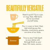 Borough Broth 24hr Organic Chicken Bone Broth   324g - McGrocer