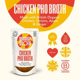 Borough Broth Organic Chicken Pho Broth   400g - McGrocer