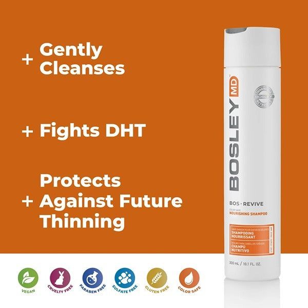 BosleyMD Hair Loss Shampoo Revive Colour Safe 300ml - McGrocer