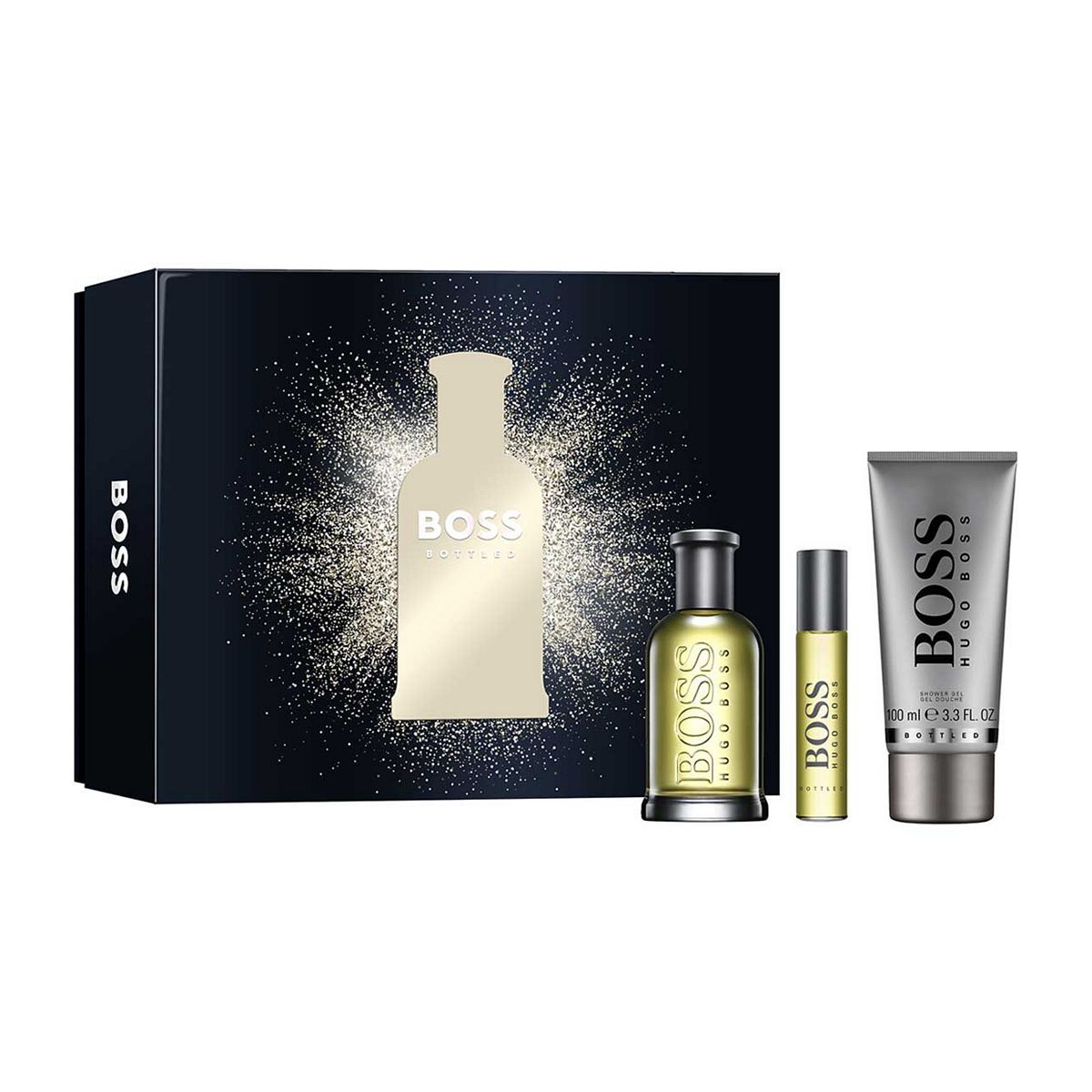 BOSS Bottled For Him Eau de Toilette 100ml Giftset - McGrocer