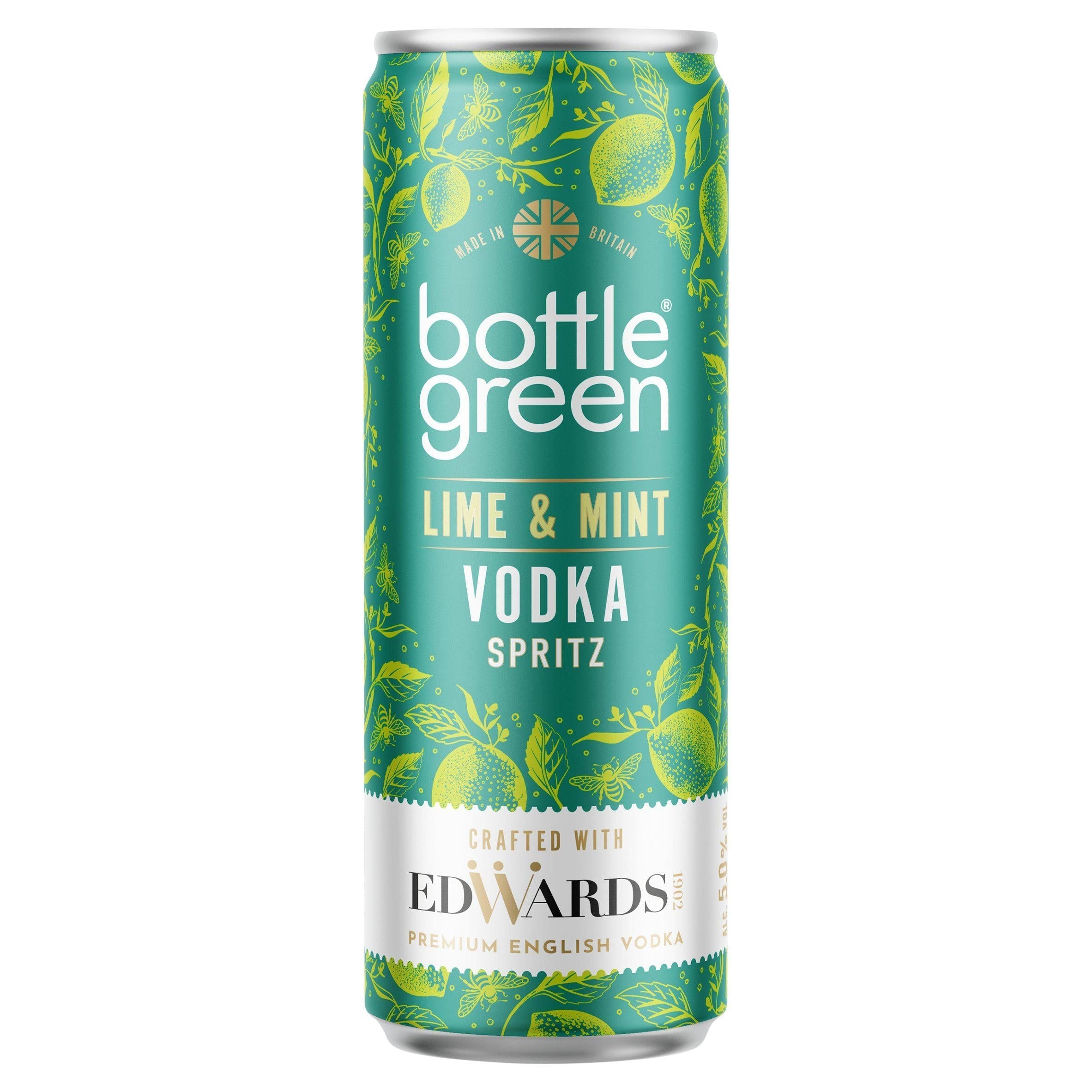 Bottlegreen Lime & Mint Vodka Spritz 250ml - McGrocer