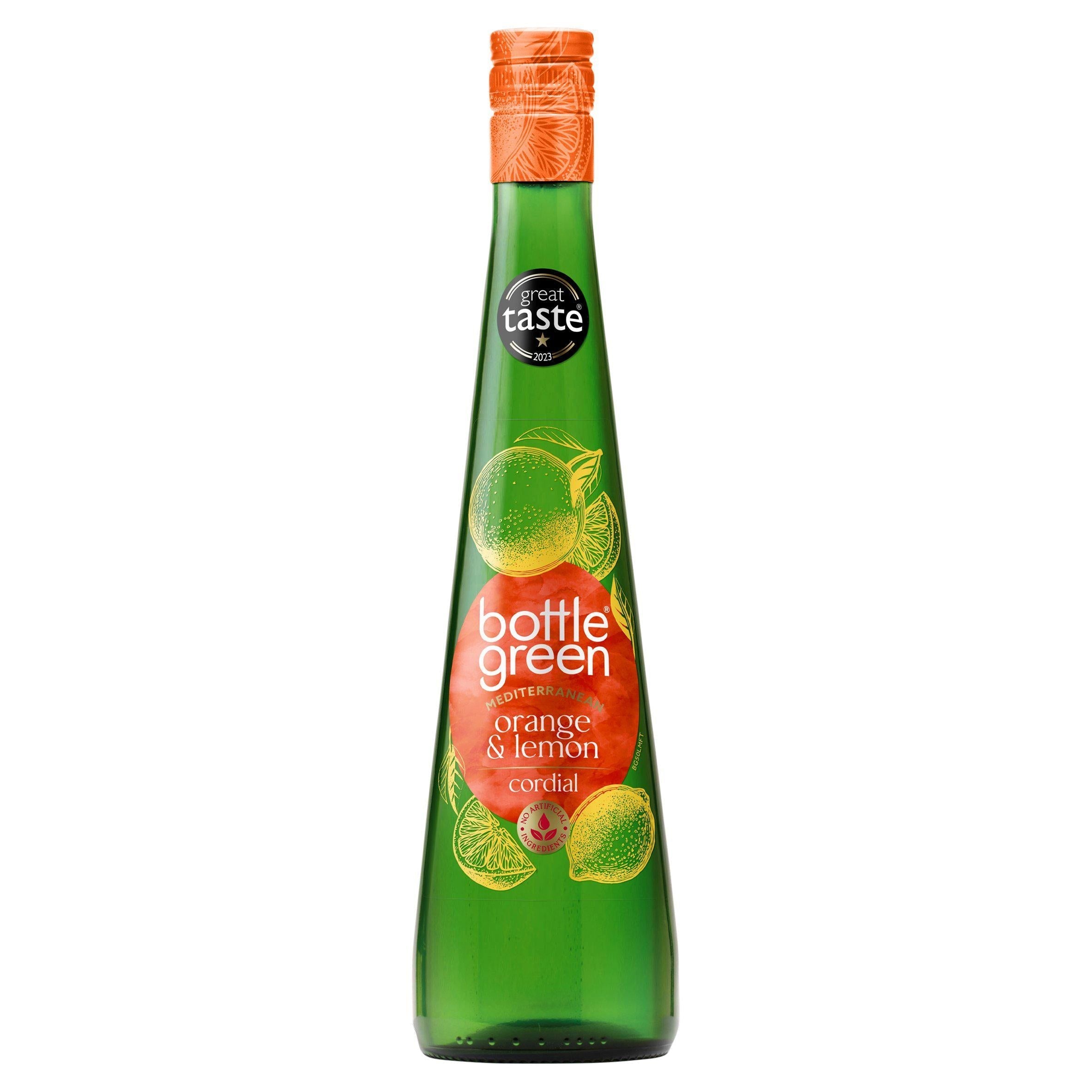 Bottlegreen Mediterranean Orange & Lemon Cordial 500ml - McGrocer