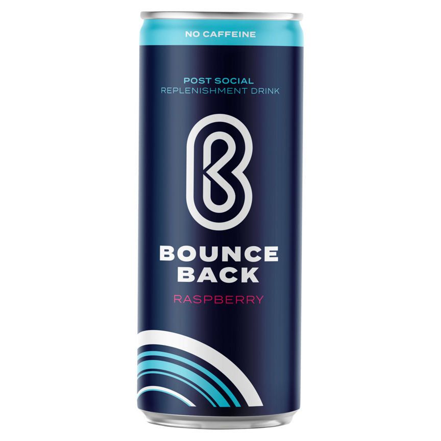 Bounce Back Post Replenishment Drink Raspberry 250ml - McGrocer