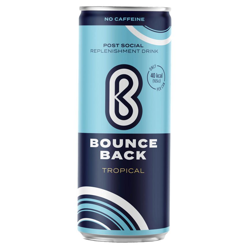 Bounce Back Post Social Replenishment Drink Tropical 250ml - McGrocer