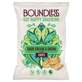 Boundless Sour Cream & Onion Chips Sharing Bag   80g - McGrocer