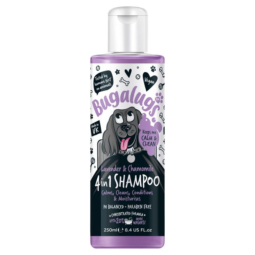 Bugalugs Lavender &amp;amp; Chamomile 4 in 1 Shampoo 250ml