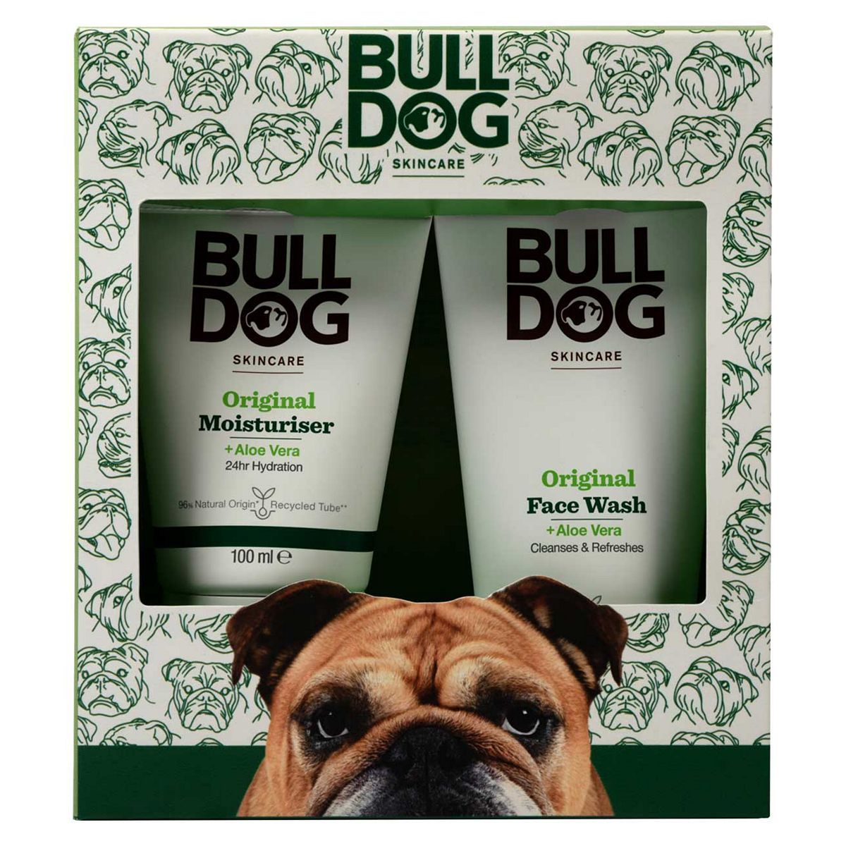 Bulldog Original Skincare Duo Original Face Wash 150ml &amp;amp; Original Moisturiser 100ml