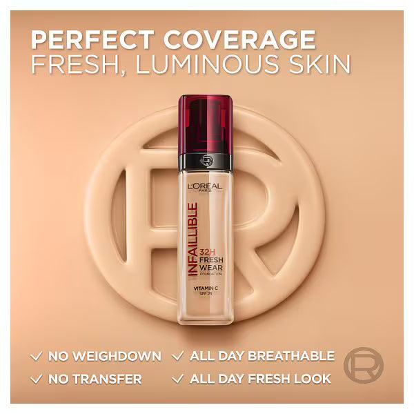 L'Oreal Paris Infallible Foundation 260, UK version
