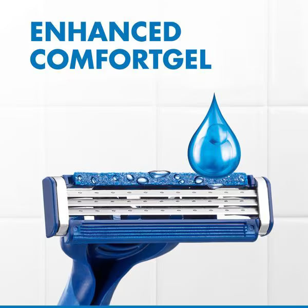 Gillette Sensor 3 Comfort Disposable Razors 4 pack, UK version